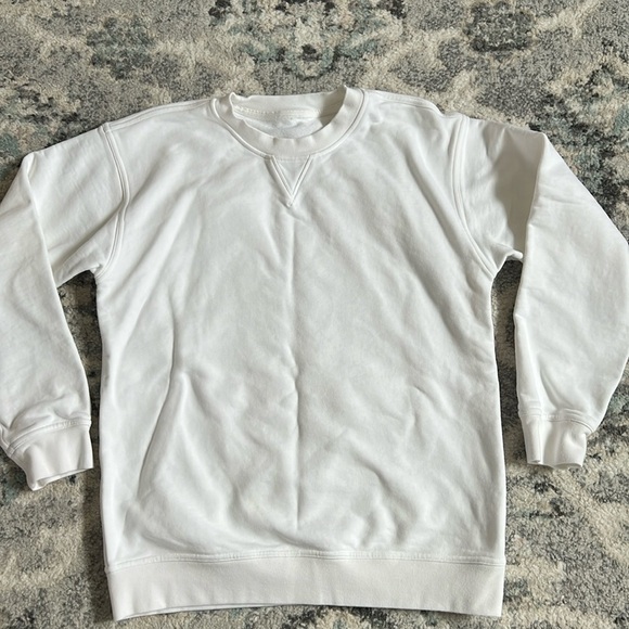 Lululemon Perfectly Oversized Crew in White - Picture 1 of 10
